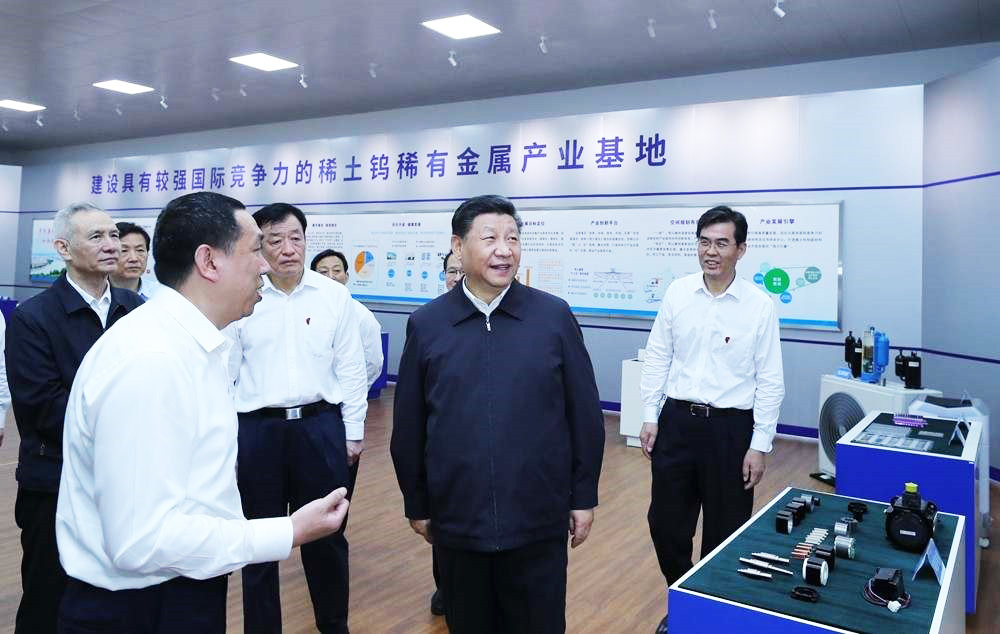 President Xi Jinping visits Toyoda Servo Motor Project