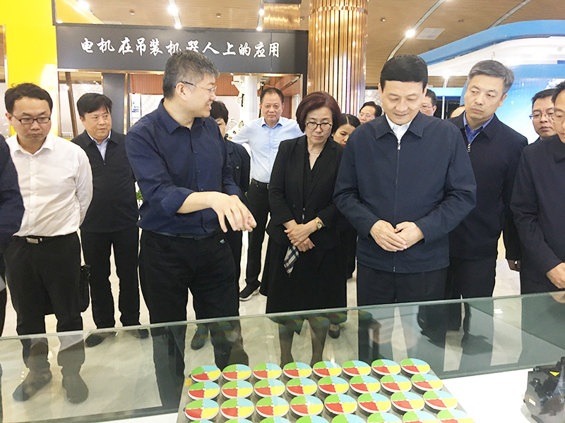 Xiao Yaqing, Secretary of the Party Leadership Group and Minister of the Ministry of Industry and Information Technology, visited Ganzhou Zhongke TOYODA Intelligent Equipment Technology Co., Ltd